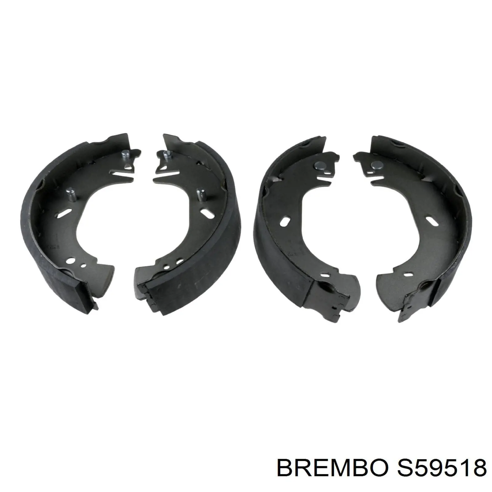 S 59 518 Brembo zapatas de frenos de tambor traseras