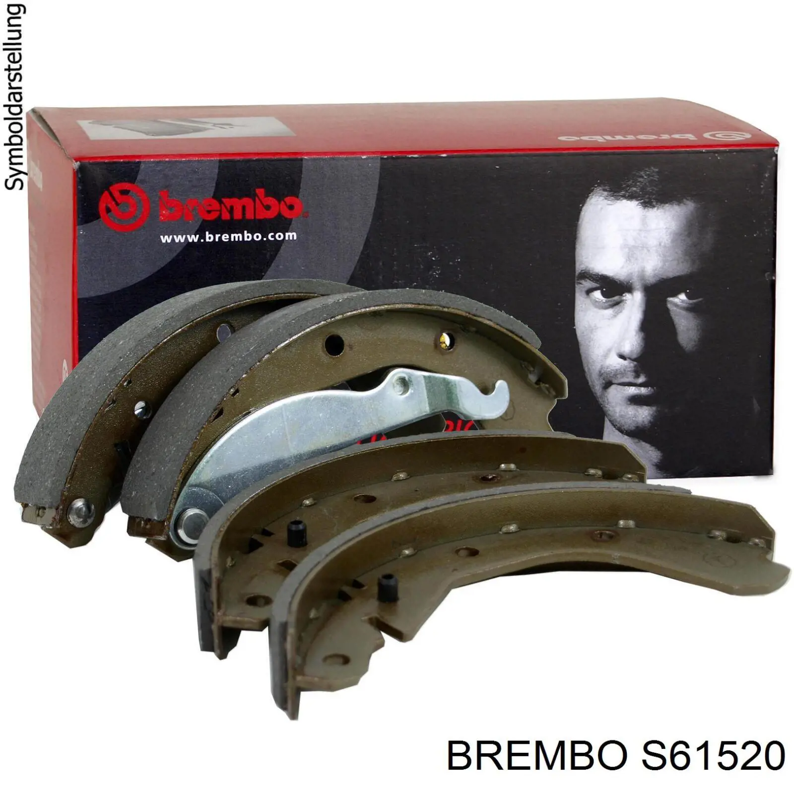 S61520 Brembo Zapatas de freno de tambor traseras