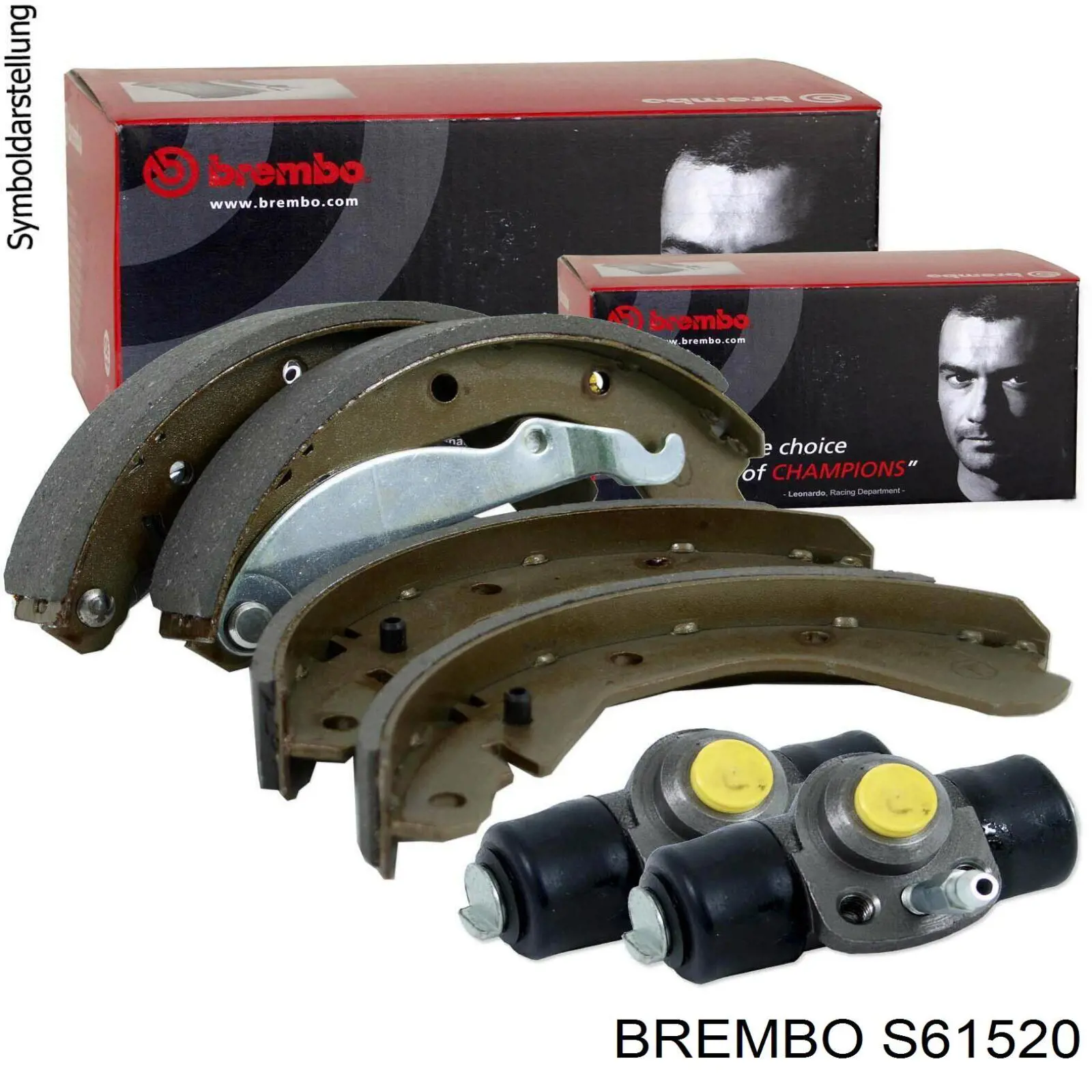 Zapatas de freno traseras Brembo S61520