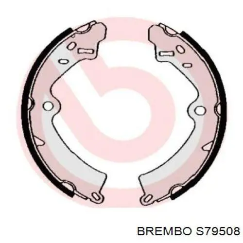 S 79 508 Brembo zapatas de frenos de tambor traseras