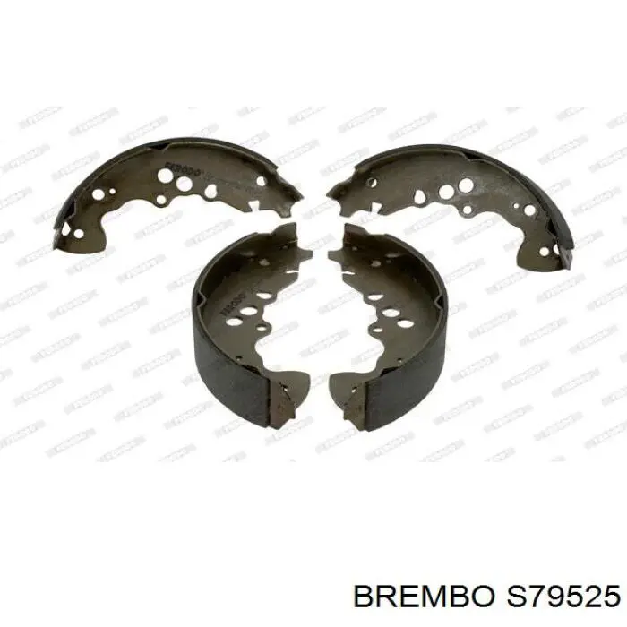 S79525 Brembo zapatas de frenos de tambor traseras