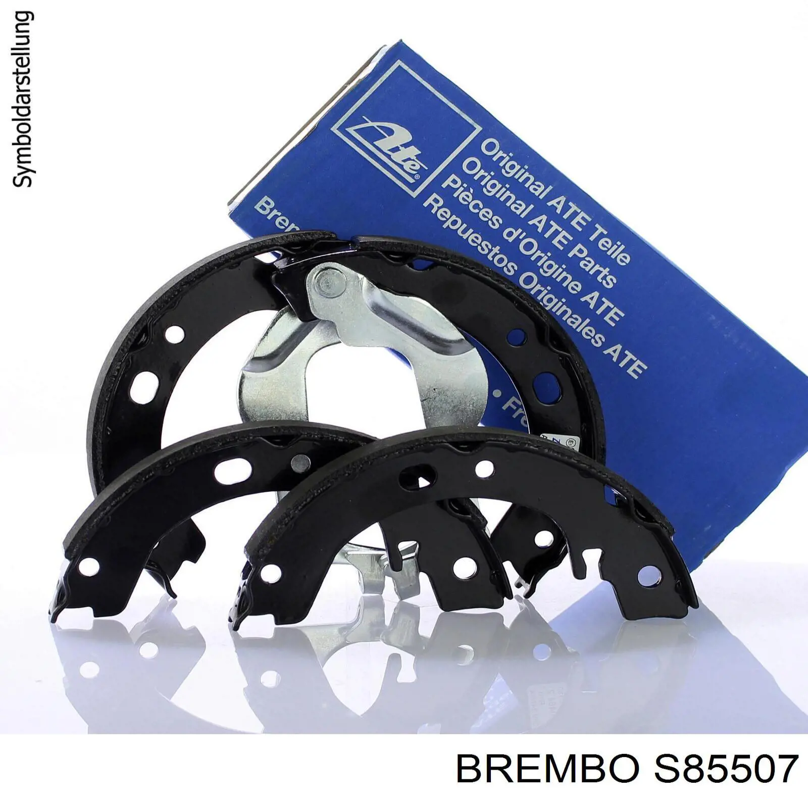 S85507 Brembo Zapatas de freno de tambor traseras
