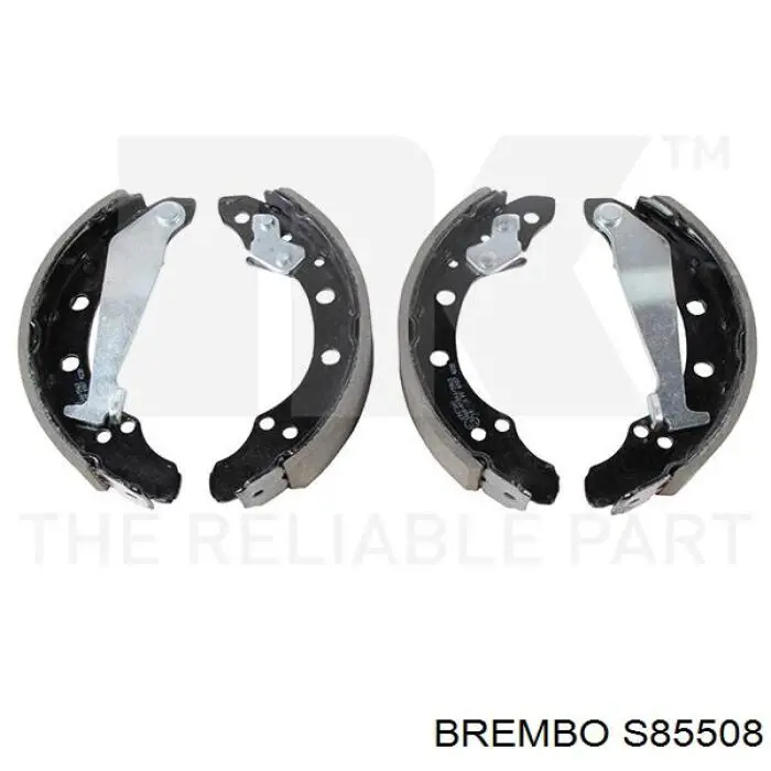 S 85 508 Brembo zapatas de frenos de tambor traseras