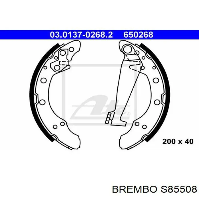 Comprar S85508 Brembo Zapatas de freno
