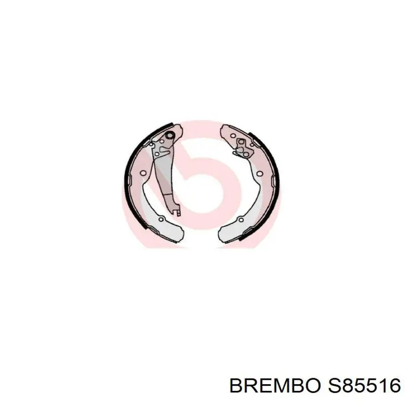 Zapatas de freno S85516 Brembo