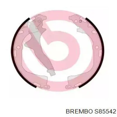 S 85 542 Brembo zapatas de frenos de tambor traseras