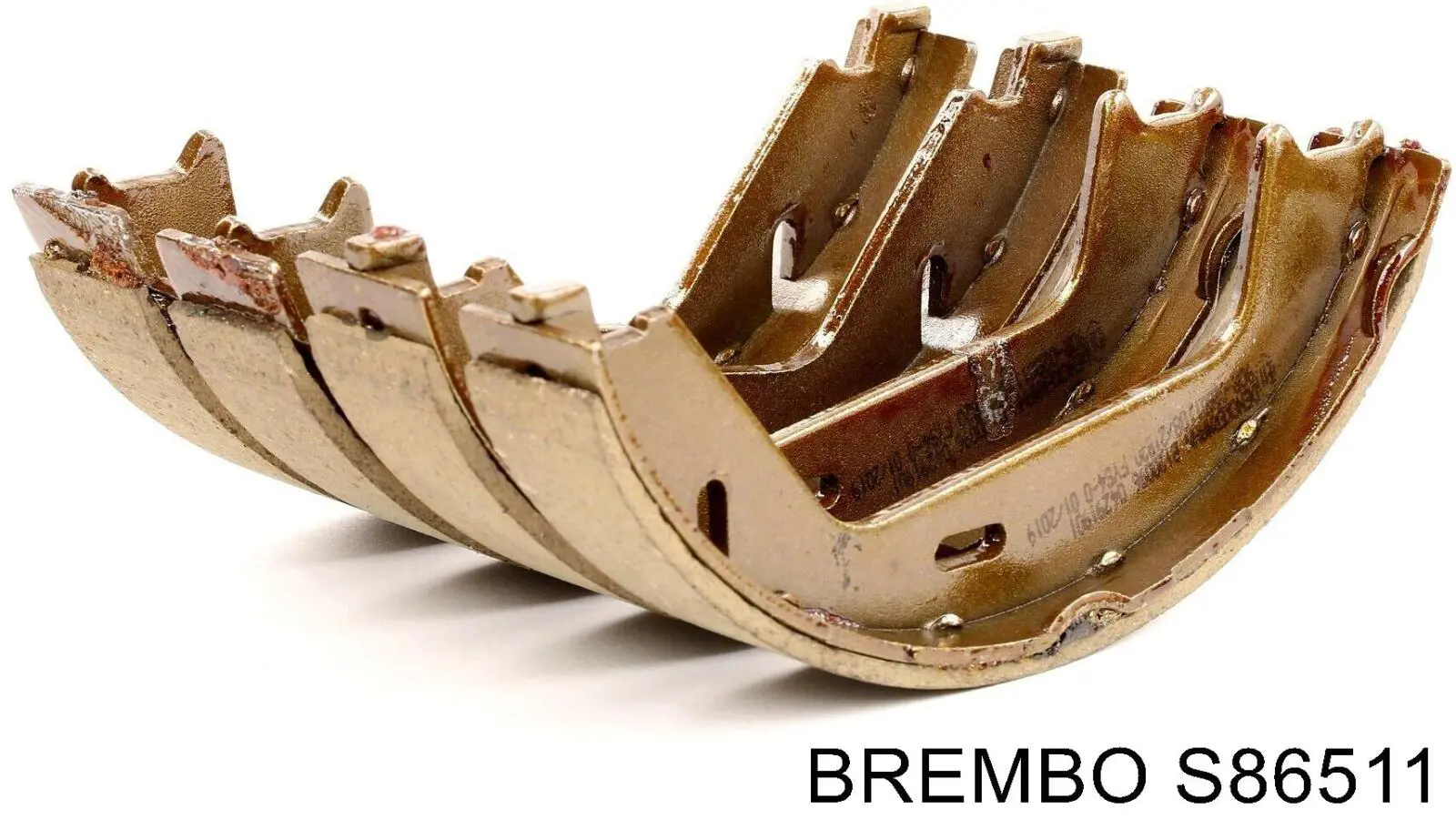 S86511 Brembo Zapatas de freno de estacionamiento