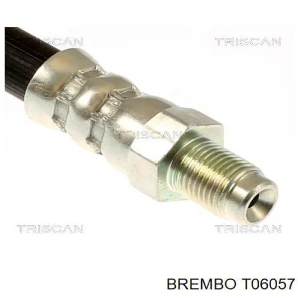 T 06 057 Brembo tubo flexible de frenos trasero