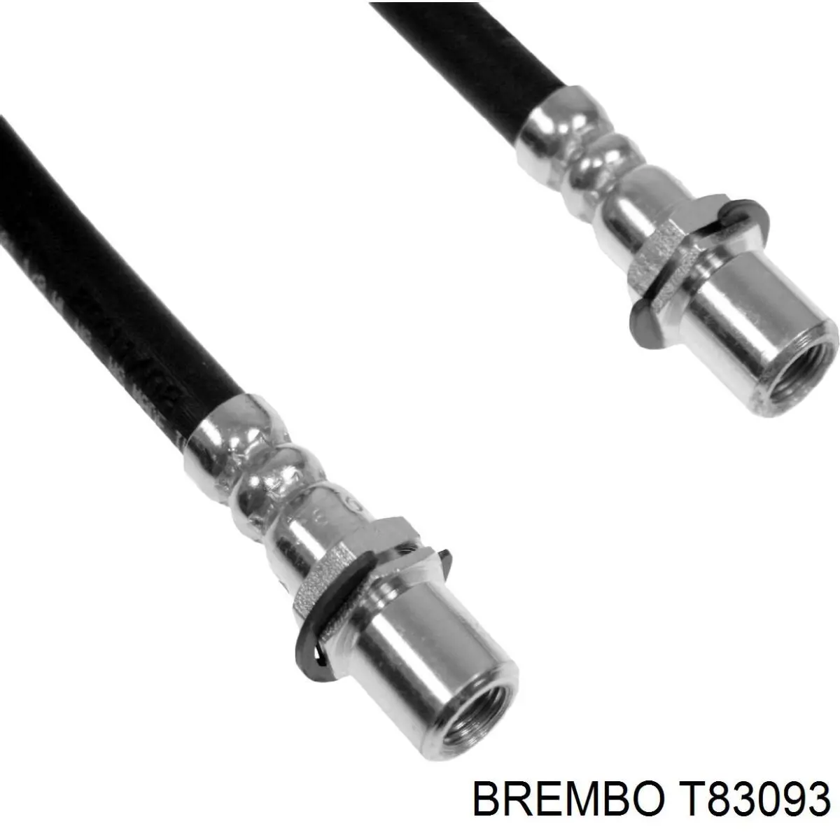 T83093 Brembo latiguillos de freno trasero derecho
