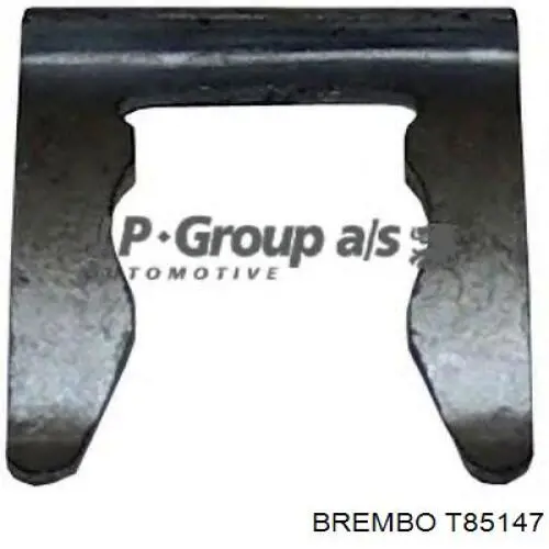 T85147 Brembo tubo flexible de frenos trasero