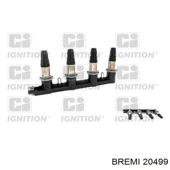 Bobina de chispa Bremi 20499 precio, desde 81,31 EUR