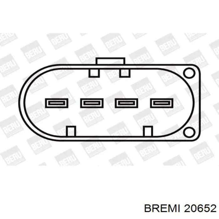 20652 Bremi bobina de encendido