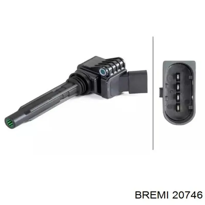 Bobina de chispa Bremi 20746 precio, desde 23,45 EUR