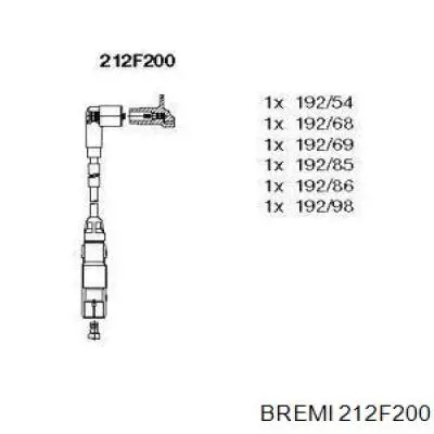 212F200 Bremi Cables de alta tensión, juego