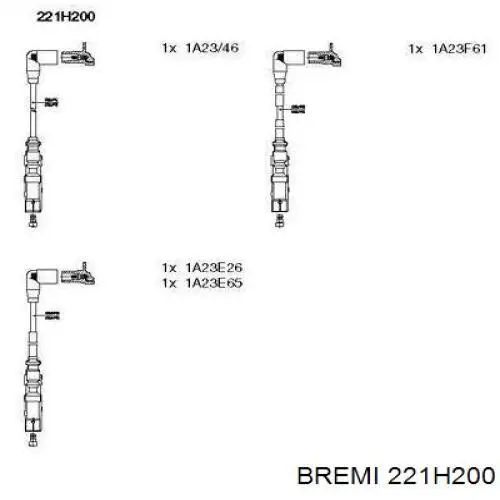 Comprar 221H200 Bremi Cable de bujía