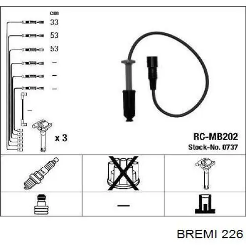 Comprar 226 Bremi Cable de bujía