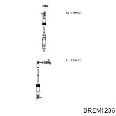 Comprar 236 Bremi Cable de bujía