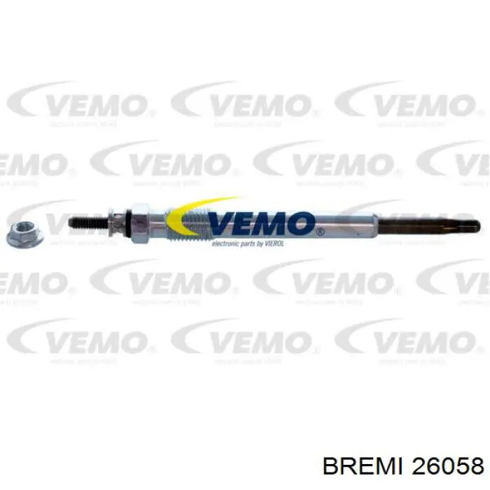 Bujía de incandescencia Peugeot 206 2A/C