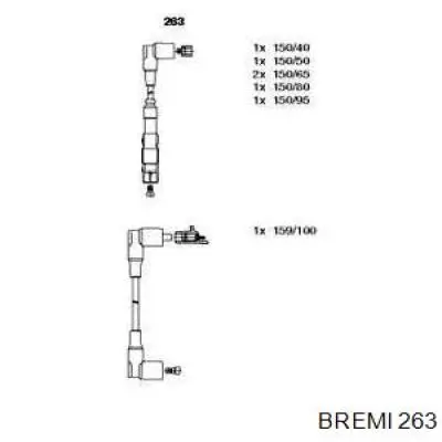 Cables de bujías 263 Bremi