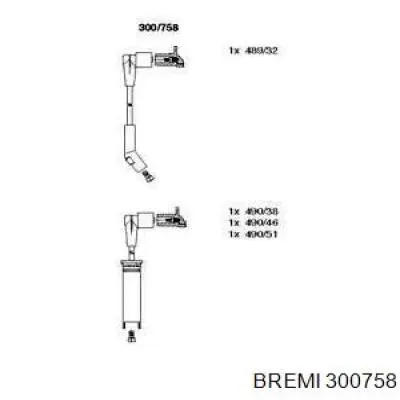 Cables de encendido Bremi 300758