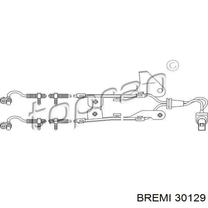 30129 Bremi Sensor de flujo de aire