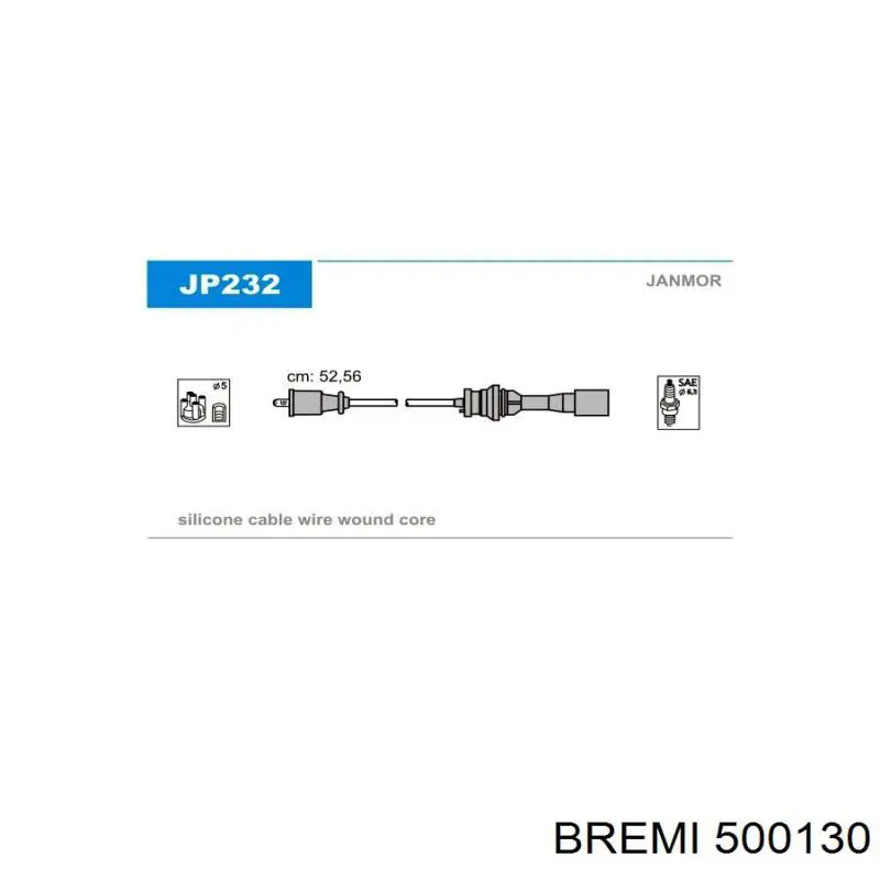 Comprar 500130 Bremi Cable de bujía