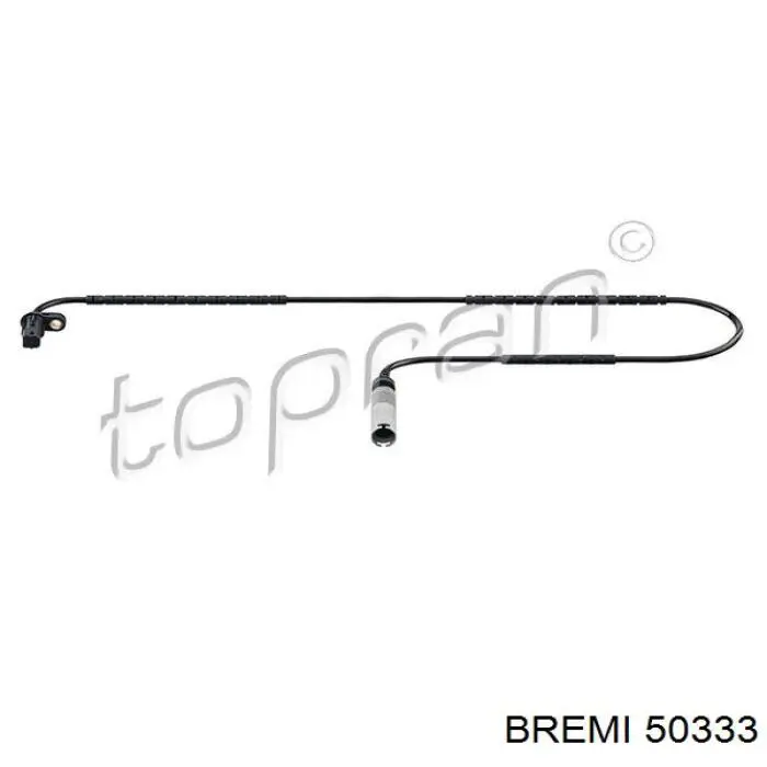 Sensor revoluciones de la rueda, trasero Bremi 50333 precio, desde 35,40 EUR