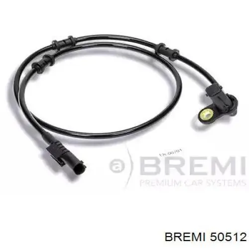 50512 Bremi sensor abs delantero derecho