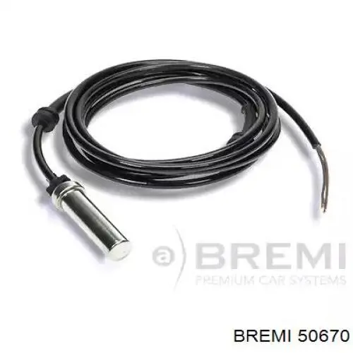 Sensor ABS trasero izquierdo 50670 Bremi