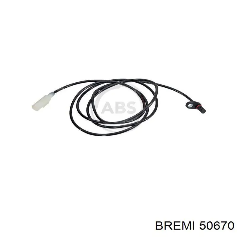 Comprar 50670 Bremi Sensor ABS trasero izquierdo