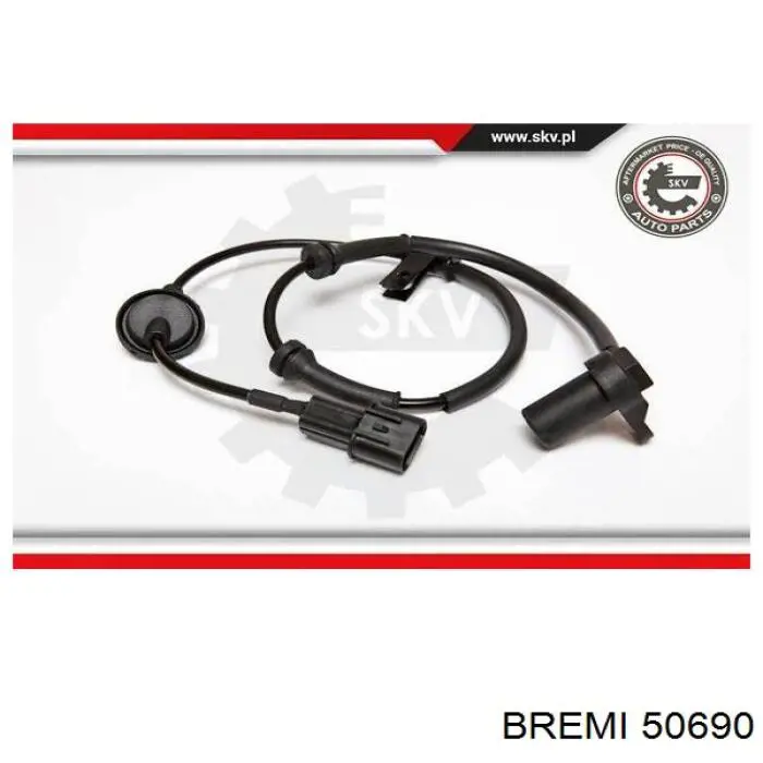 50690 Bremi sensor abs delantero izquierdo