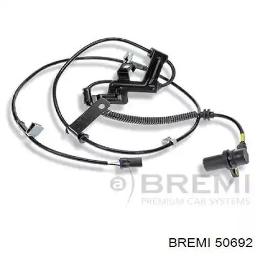 Sensor ABS trasero izquierdo 50692 Bremi