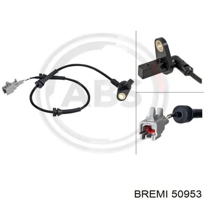 50953 Bremi sensor abs trasero derecho