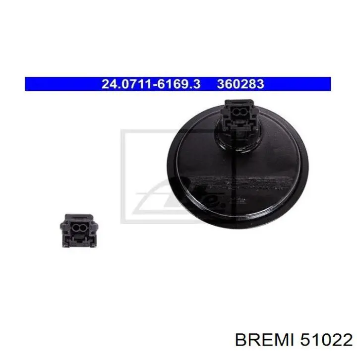 Sensor revoluciones de la rueda, trasero Bremi 51022 precio, desde 40,48 EUR