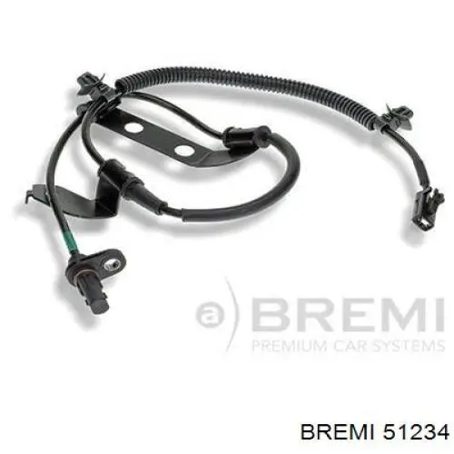 51234 Bremi sensor abs delantero derecho