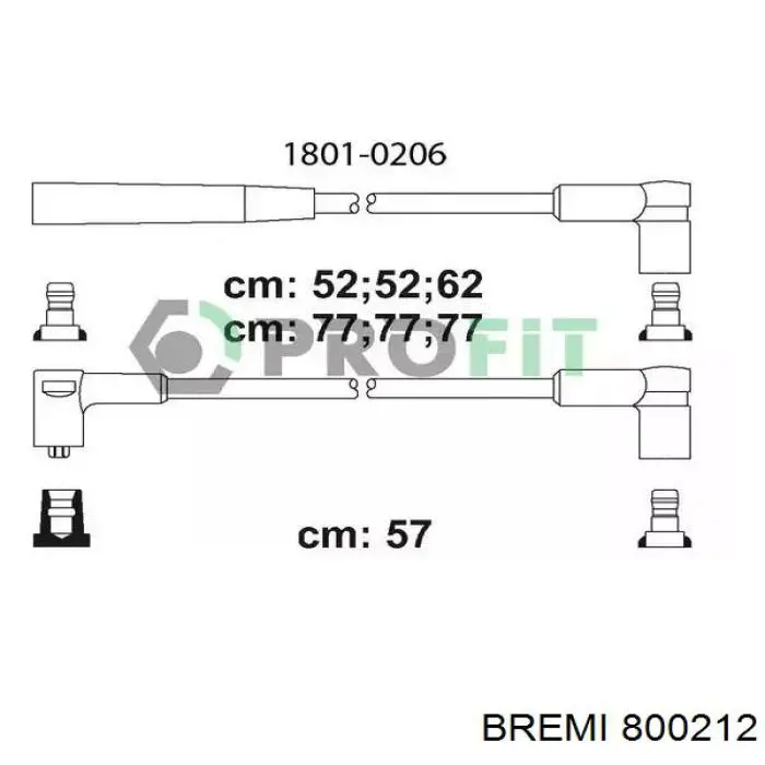 Cables de bujías R415 Beru