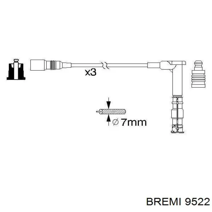 Rotor del distribuidor de encendido Bremi 9522 precio, desde 6,32 EUR