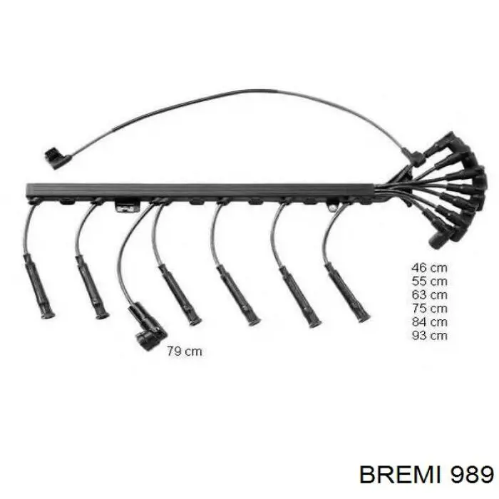 989 Bremi juego de cables de encendido