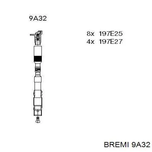 Comprar 9A32 Bremi Cable de bujía