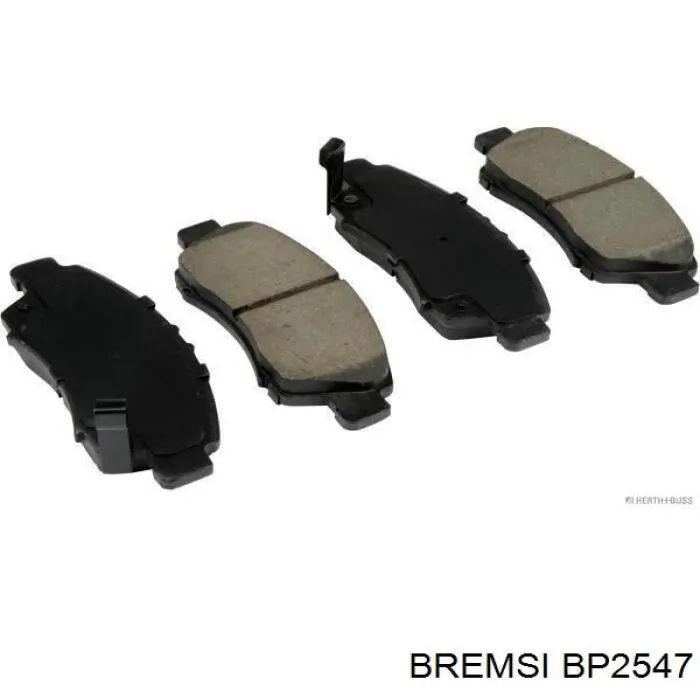 Comprar BP2547 Bremsi Pastillas delanteras de freno