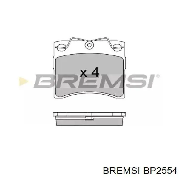 BP2554 Bremsi