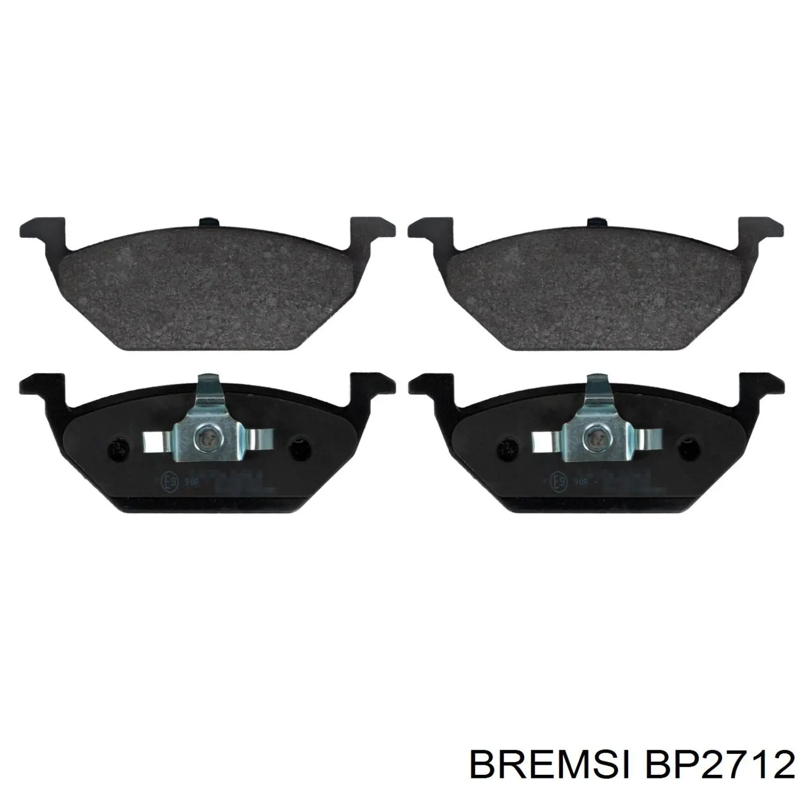 Pastillas freno delanteras Bremsi BP2712 precio, desde 33,26 EUR