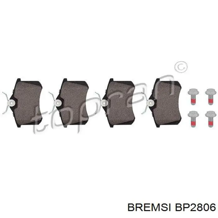 Pastillas de freno traseras Seat Leon 1 1M1