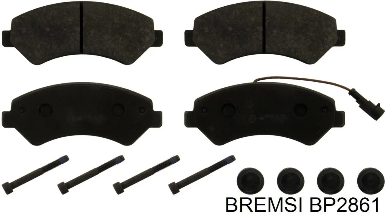 Pastillas traseras de freno Bremsi BP2861 precio, desde 16,76 EUR