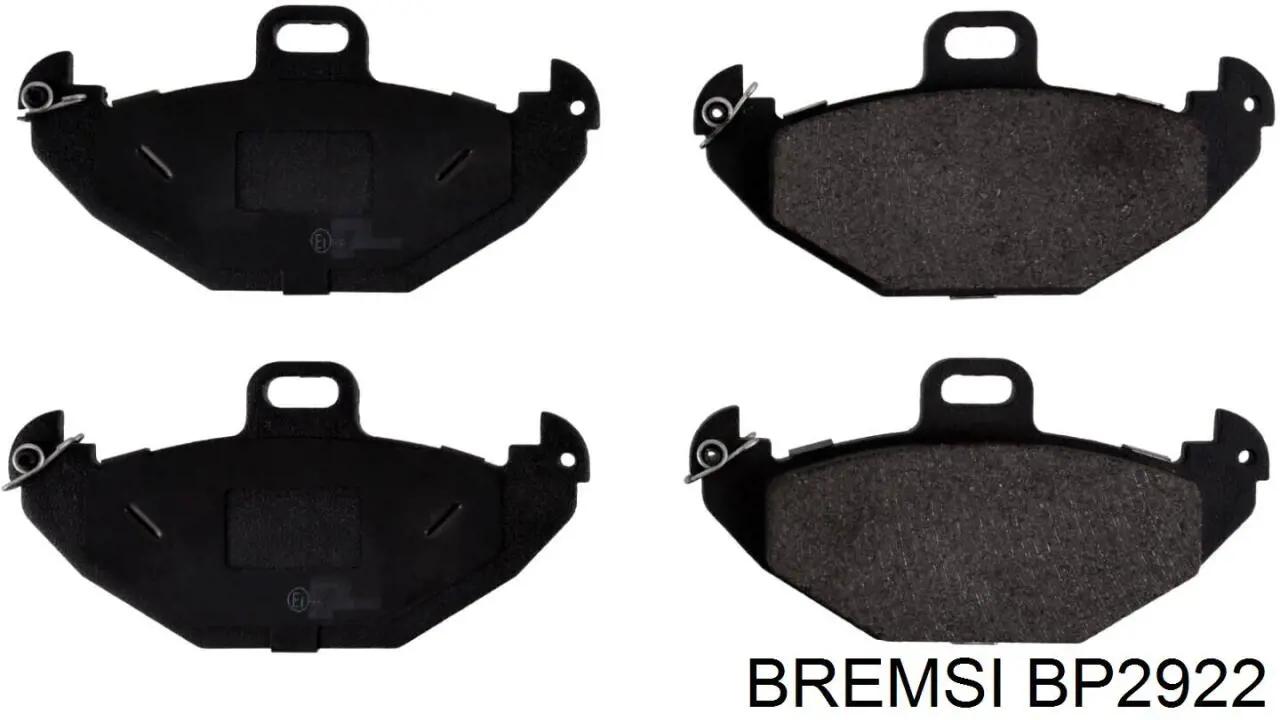Pastillas traseras de freno Bremsi BP2922 precio, desde 25,29 EUR