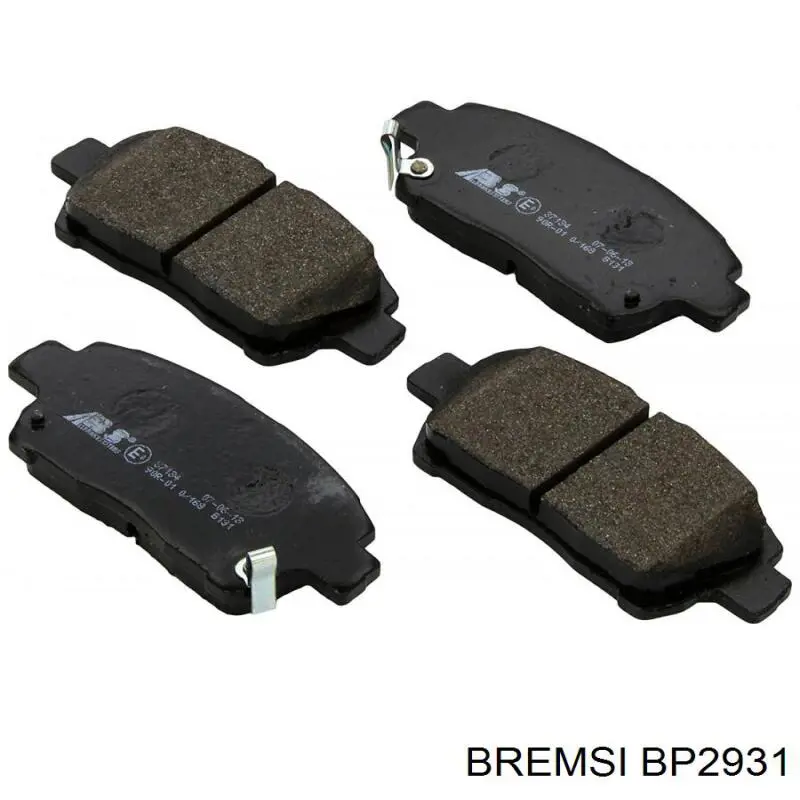 Pastillas de freno delanteras Toyota Prius NHW20