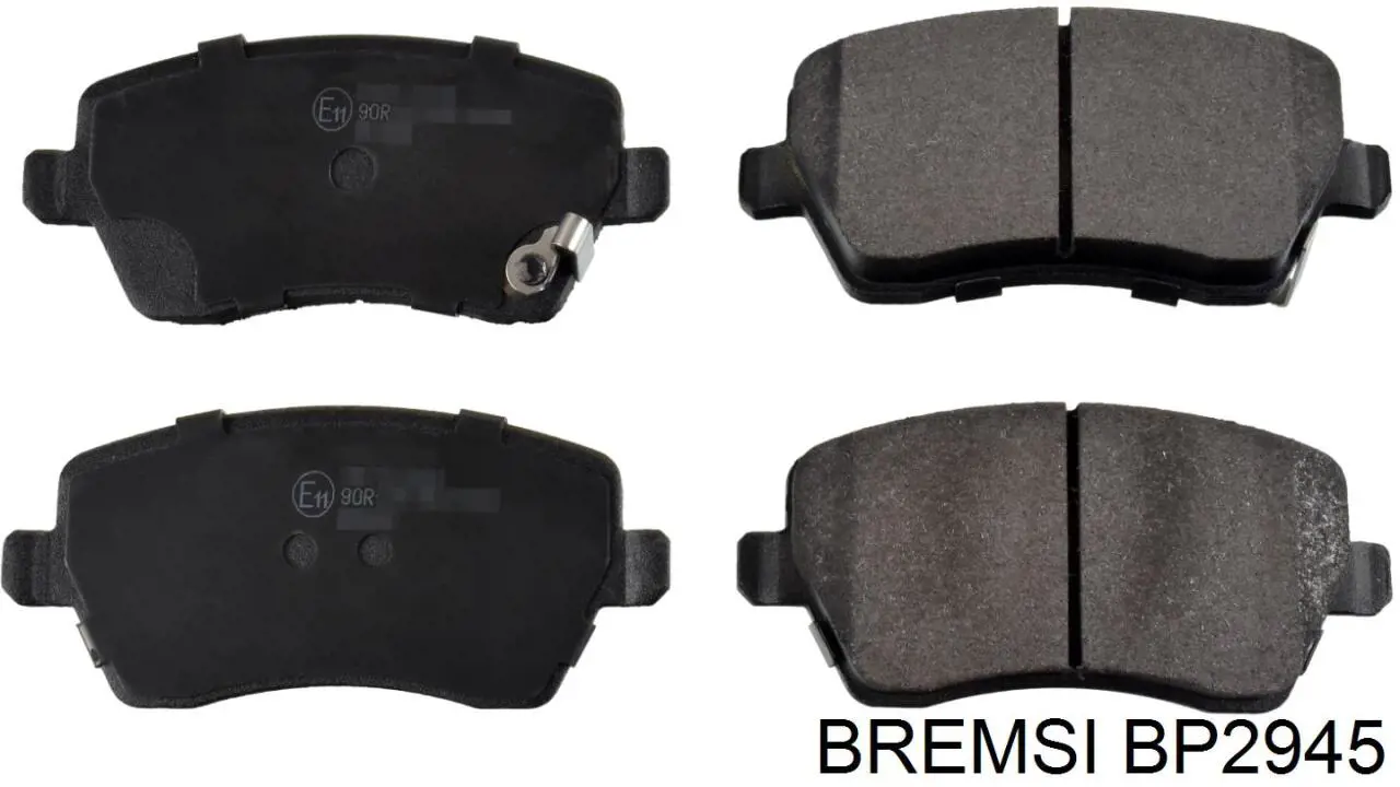 Pastillas freno delanteras Bremsi BP2945 precio, desde 27,74 EUR