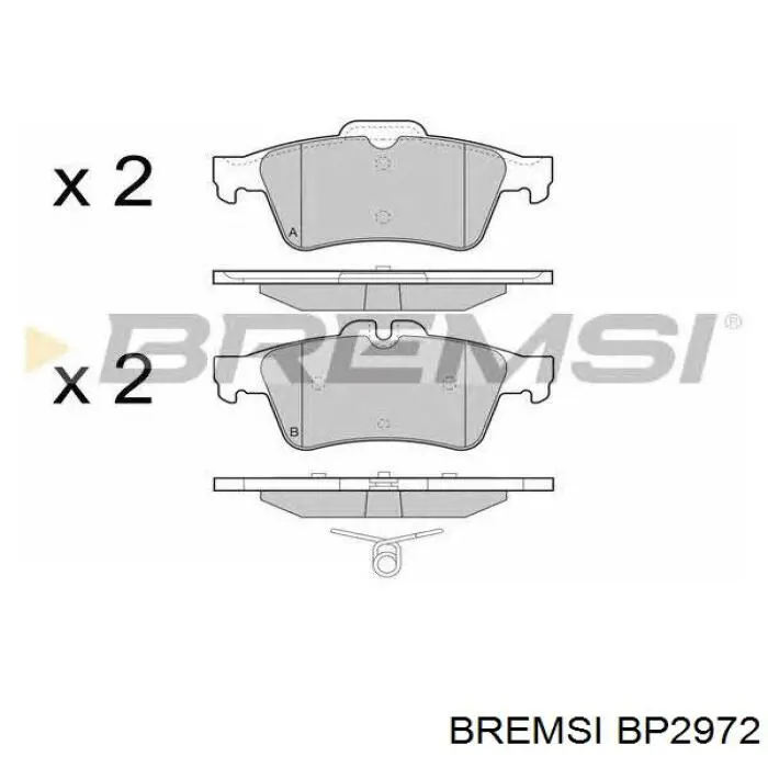 Pastillas de freno delanteras Citroen C3 1 FC