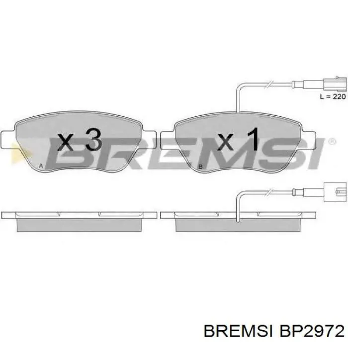 Pastillas de freno delanteras Citroen C3 1 FC