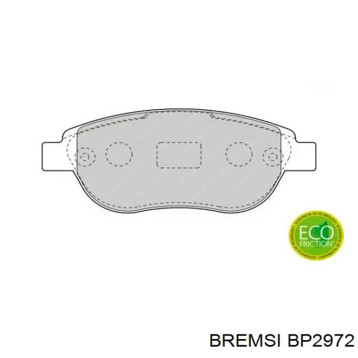 Pastillas de freno delanteras Citroen C3 1 FC
